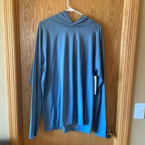 Blue Men’s Lululemon Metal Vent Tech 2.0 hoodie, size XXL. New with tags!